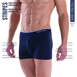 Blackspade Erkek Boxer 2'li Paket Stripes 9551 - Lacivert