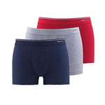 Blackspade Erkek Boxer - Shorty 3'lü Paket 9670 - Siyah Antra Melanj Antrasit