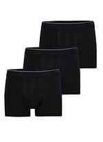 Blackspade Erkek Boxer - Shorty 3'lü Paket Tender Cotton 9670 - Siyah M