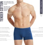 Blackspade Erkek Boxer - Shorty 3'lü Paket 9670 - Siyah Antra Melanj Antrasit