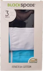 Blackspade Erkek Çocuk Boxer 3'lü Paket 9395 - Beyaz