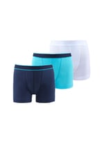 Blackspade Erkek Çocuk Boxer 3'lü Paket 9395 - Beyaz