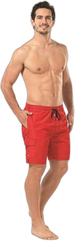 Blackspade Erkek Şort Mayo 8573 - Kırmızı Kırmızı M