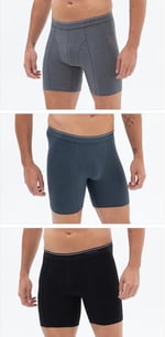 Blackspade Erkek Tender Cotton 3'lü Uzun Paça Siyah-AntraMelanj-Antrasit 9683