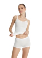 Blackspade Kadın Boxer Essential 1301 - Beyaz