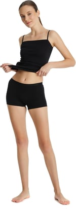 Blackspade Kadın Boxer Essential 1301 - Siyah
