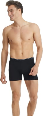 Blackspade Tender Cotton Erkek Boxer 9233 - Siyah Siyah S