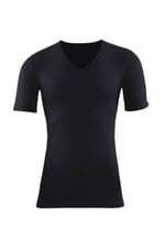 Blackspade Unisex Siyah Yarım Kol V Yaka Thermal İçlik 1263