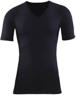 Blackspade Unisex Siyah Yarım Kol V Yaka Thermal İçlik 1263