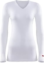 Blackspade V Yaka Beyaz Unisex Uzun Kol Thermal 1257