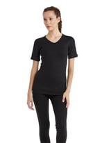Blackspade V Yaka Kısa Kol Siyah Unisex Termal İçlik C3T6N2O1