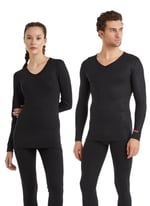 Blackspade V Yaka Uzun Kol Siyah Unisex Thermal Içlik C7T5N2O1