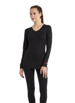 Blackspade V Yaka Uzun Kol Siyah Unisex Thermal Içlik C7T5N2O1