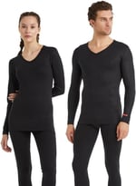 Blackspade V Yaka Uzun Kol Siyah Unisex Thermal Içlik C7T5N2O1