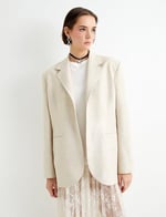 Blazer Ceket Fleto Cepli
