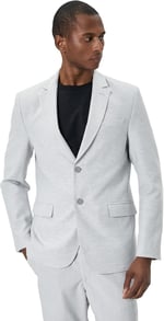Blazer Ceket Slim Fit Cep Detaylı Düğmeli