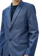 Blazer Slim Fit Düğme Detaylı Cepli