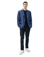 Blazer Slim Fit Düğme Detaylı Cepli