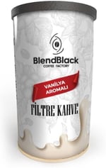 Blendblack Filtre Kahve Vanilya Aromalı 250Gr Teneke Kutu