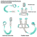 Blisstime 2'si 1 arada Küçük Çocuk Tasma - Yeni Yürüyen Çocuklar için Kaybolmaya Karşı Bilek Bağlantısı - Küçük Çocuk Koşumu, Bebek Tasması, Yeni Yürümeye Başlayan Çocuklar için Tasma, Bilek Tasmaları