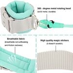 Blisstime Yeni Yürümeye Başlayan Çocuk Tasması, 2'li Paket Çocuk Tasma Kaybolmaya Karşı Bilek Bağlantısı, Anahtar Kilitli Bebek Tasma Koşum Takımı Yeni Yürümeye Başlayan Çocuklar için (Nane Yeşili + P