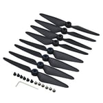 Blomiky 2 Takım 8'li Paket F7 Katlanabilir Pervaneler Yedek Pros Bwine F7GB2 F7 SJRC F7S F7 4K 9800FT GPS RC Quadcopter Drone F7 Pervane ile Uyumlu 2