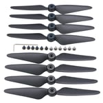 Blomiky 2 Takım 8'li Paket F7 Katlanabilir Pervaneler Yedek Pros Bwine F7GB2 F7 SJRC F7S F7 4K 9800FT GPS RC Quadcopter Drone F7 Pervane ile Uyumlu 2