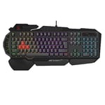Bloody B310N Q Türkçe Multimedya Neon Gamer Oyuncu Klavye (Oyunculara Özel ASDW Yedek gaming tuşlar)