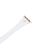 Bloominbag Alpine Double Tour Ivory White Hakiki Deri Apple Watch Kordonu - 44/45/46/49mm