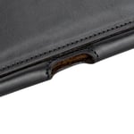 Bloominbag Arc Clip Onyx Black Leather 6.9