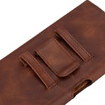 Bloominbag Arc Clip Vintage Saddle Leather 6.9