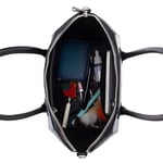 Bloominbag Aria Noir Black Medium Hakiki Deri Kadın El & Omuz Çantası