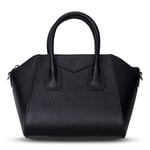 Bloominbag Aria Noir Black Medium Hakiki Deri Kadın El & Omuz Çantası