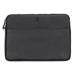 Bloominbag Awe Slim Hakiki Deri Siyah 14inç Laptop / Macbook Kılıf