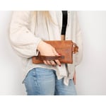 Bloominbag Bloom Rust Elevated Brown Clutch Bag
