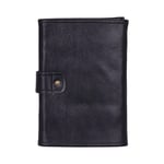 Bloominbag Bloomband Noir Black Akıllı Saat Çantası - Triple Deri Saat Kordonu Organizer