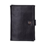 Bloominbag Bloomband Noir Black Akıllı Saat Çantası - Triple Deri Saat Kordonu Organizer