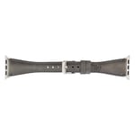 Bloominbag Bloomband Signature Stone Gray Leather Apple Watch Band - 44/45/46/49mm