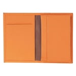 Bloominbag Bloomcard Verta Burnt Orange Hakiki Deri Dikey Kartlık