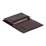 Bloominbag Bloomcard Verta Chestnut Brown Hakiki Deri Dikey Kartlık