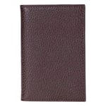 Bloominbag Bloomcard Verta Chestnut Brown Hakiki Deri Dikey Kartlık