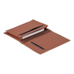 Bloominbag Bloomcard Verta Desert Tan Hakiki Deri Dikey Kartlık