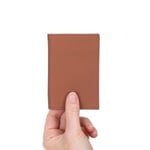 Bloominbag Bloomcard Verta Desert Tan Hakiki Deri Dikey Kartlık