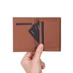 Bloominbag Bloomcard Verta Desert Tan Hakiki Deri Dikey Kartlık
