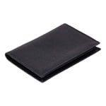 Bloominbag Bloomcard Verta Obsidian Black Hakiki Deri Dikey Kartlık