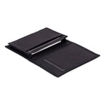Bloominbag Bloomcard Verta Obsidian Black Hakiki Deri Dikey Kartlık
