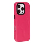 Bloominbag Bloomcase Aeris Electric Fuchsia Iphone 16 Pro Magsafe Hakiki Deri Kılıfı