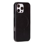 Bloominbag Bloomcase Aeris Obsidian Black Iphone 16 Pro Magsafe Hakiki Deri Kılıfı