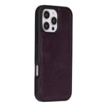 Bloominbag Bloomcase Apple Iphone 16 Pro Max – Burgundy Hakiki Deri Cüzdanlı Telefon Kılıfı