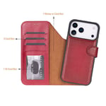 Bloominbag Bloomcase Crimson Red Apple Iphone 17 Pro (6.3